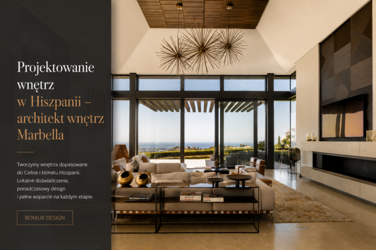 Realizacja projektów wnętrz w Hiszpanii